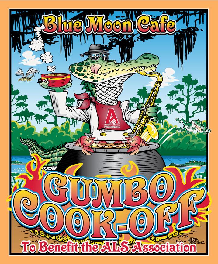 Sat. May 2nd 2-5 pm Blue Moon Café s Gumbo Cook Off Set Up The sixth annual ALS Gumbo Cook-Off hosted by the Blue Moon Café will this year take place on Museum Ave directly in front of the Wiregrass