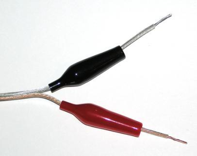 Procedure 3.3 Continued 3. On each end of the power cord wire, carefully separate the two conductors for about 3 inches (7.6 cm).