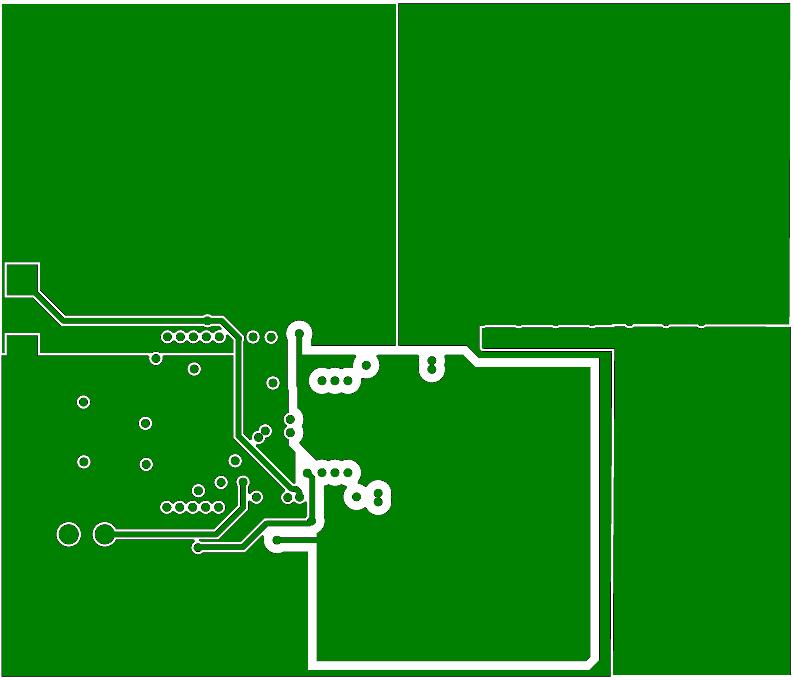 Fig. 4: Board layout, mid-layer I.