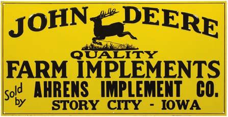 Joseph Dain invented the inclined hay stacker. The company he founded had a close tie to John Deere starting in the mid 1890's. They allowed John Deere Plow Co. of Kansas City to sell their tools.