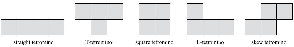 Tiling Questions 1. If you remove two diagonally opposite corners from a 8 8 chessboard can you cover the resulting 62 squares with dominoes? 2.