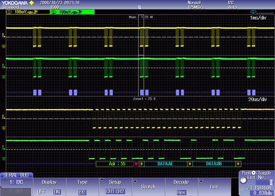 6. I 2 C Bus Signals Overview of I 2 CBus I 2 C bus is a synchronized serial communication that transmits two signal lines (not including GND), serial clock (SCL) and bi-directional serial data (SDA).