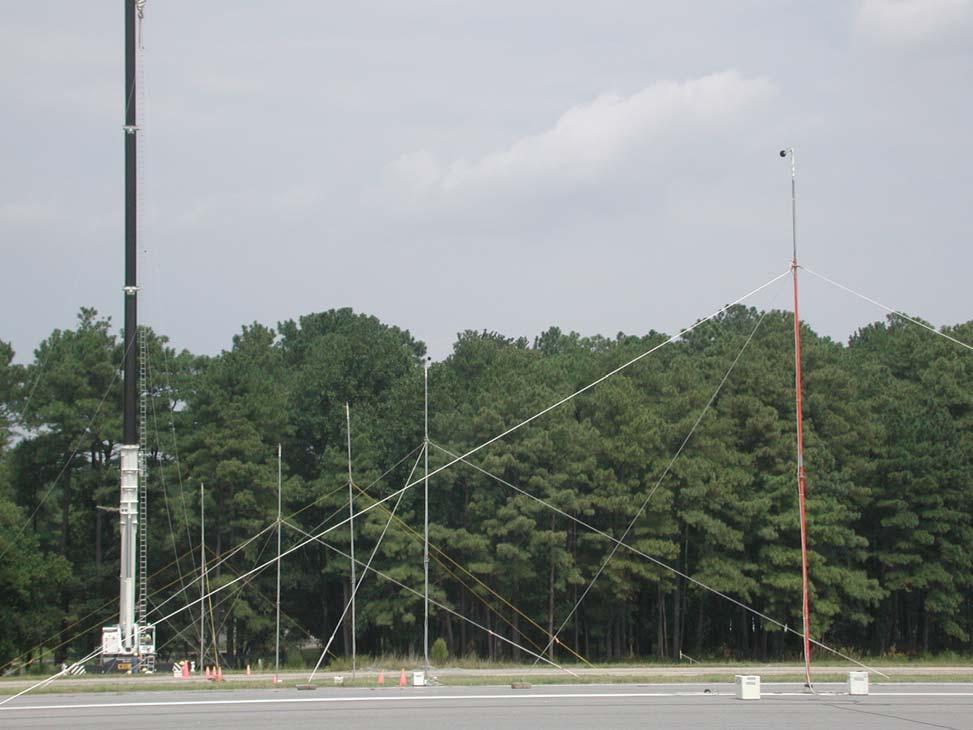 Instrumentation. Signal Recording System Figure. Pole- and Crane-mounted microphones The acoustic data were collected using two of LaRC s mobile measurement vans.
