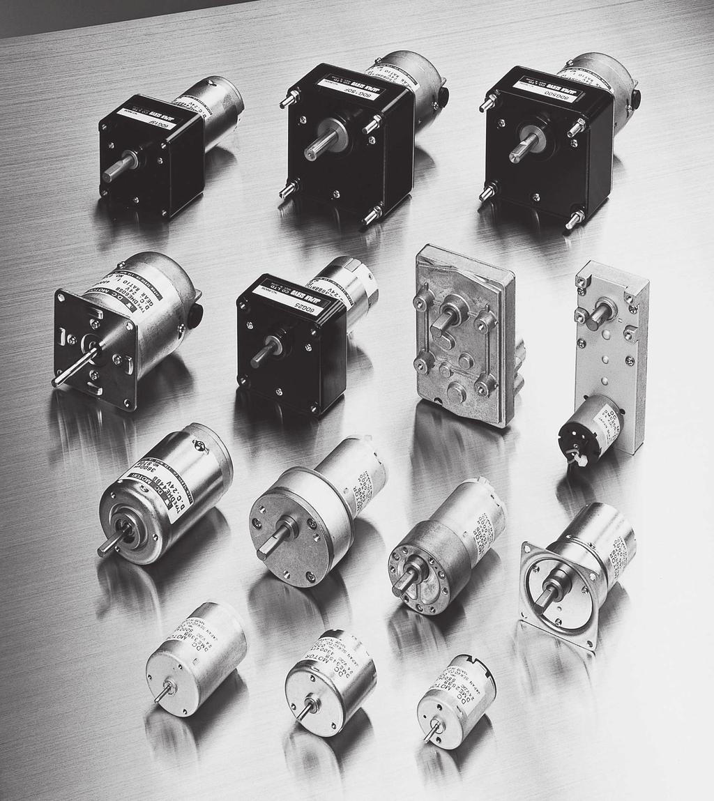 Compact DC Motors Japan Servo s DC Miniature Motors are widely used in a variety of application fields, from copiers and other office equipment, to remote-controlled equipment, medical equipment,