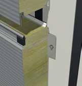 .. Edge Fixing with an HF0 Aluminium Profile For fixing the horizontal façade a purpose-built extruded HF0 aluminium profile is used which is composed of a load-bearing section (HF0/) and a cover