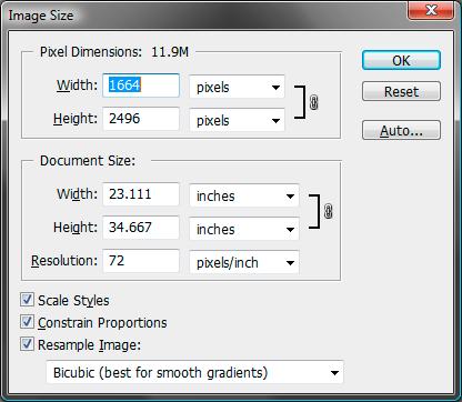 Image Resolution Session One Photoshop Basics The pixel dimensions (image size or height and width) of a bitmap image is a measure of the number of pixels along an image s width and height.
