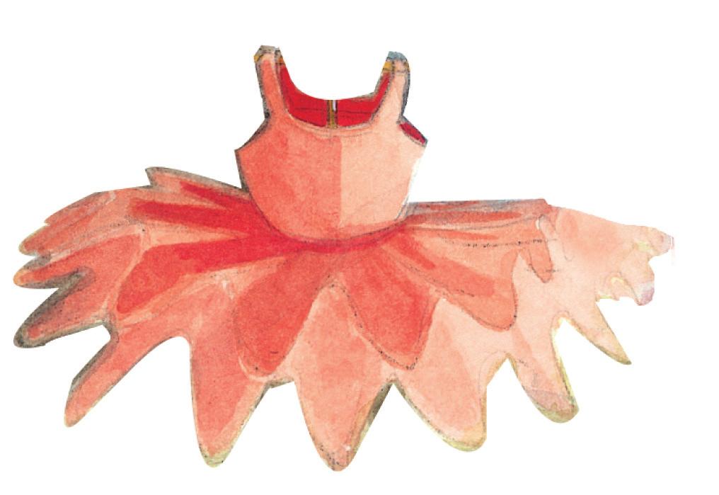 Pin the Tutu on Tallulah Game Supplies needed: Scissors Tape A bare door or wall A blindfold Instructions: Tape the following page, with the