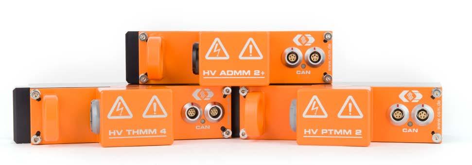 CSM HV Modules // High-Voltage Safe Measurement Systems Safe Measurement on High-Voltage Components E-mobility: enhancing eiciency, extending the range The German government plans to get one million