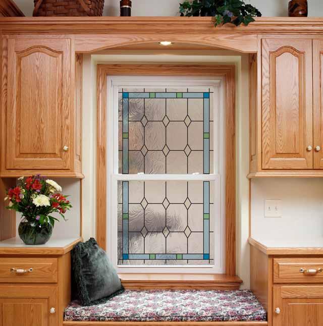 Awning Windows shown in Sedona color palette Vintage Cosmopolitan Tulips