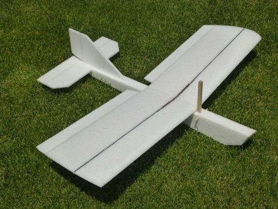 If you are building a single fuselage and planning on using both the poly wing and aileron wing on the same fuselage, you can either put two rear dowels in the fuselage for the different wing chords