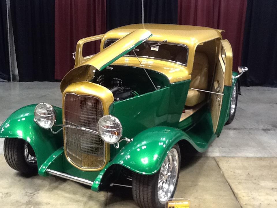 Here is the finished 32 Coupe shown at the 2013 Hot Rod & Restoration
