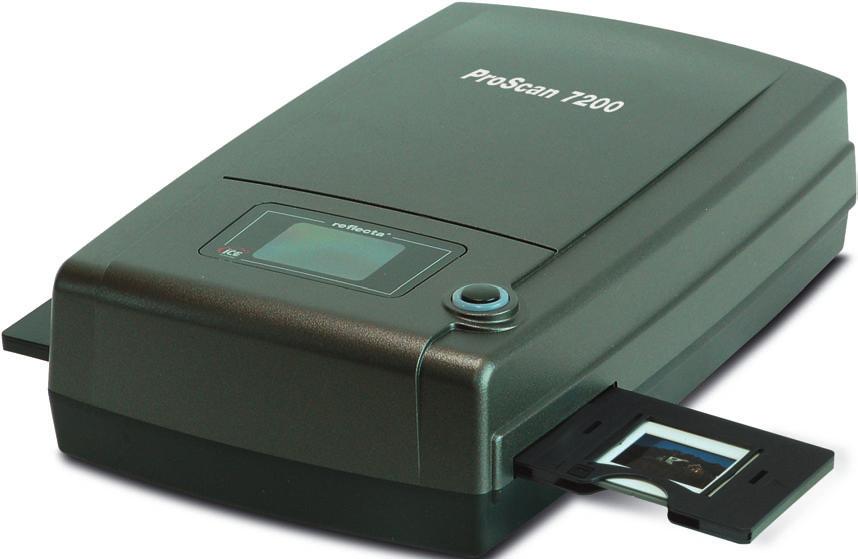 CrystalScan 7200 ProScan 7200 The CrystalScan 7200 is the Digital ICE3 means: With a resolution of 3600 dpi, Digital ICE3 means: ideal film and slide scanner Digital ICE Hardware- an optical density