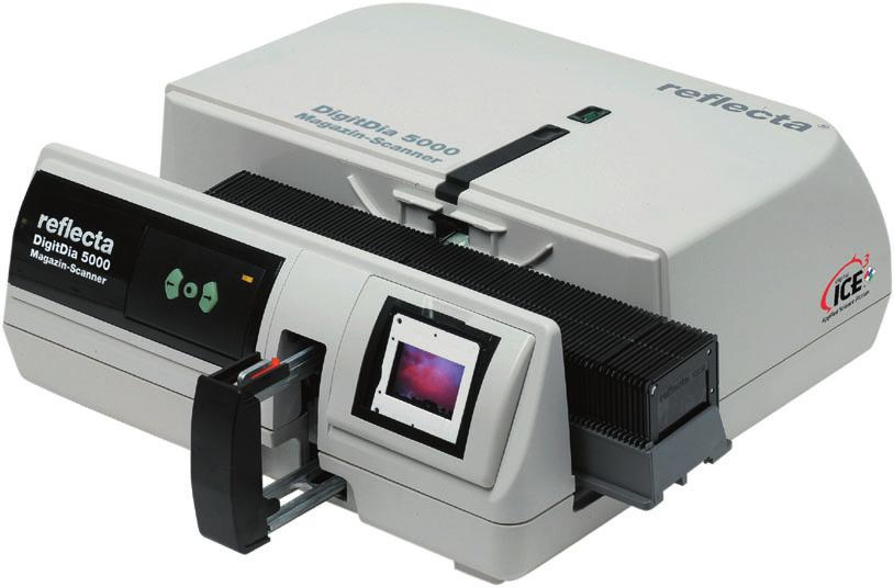 RPS 7200 Professional DigitDia 5000 Highest resolution at a truly Digital ICE3 means: The DigitDia 5000 is the only Digital ICE Hardware- low price: That s the reflecta Digital ICE Hardware- scanner