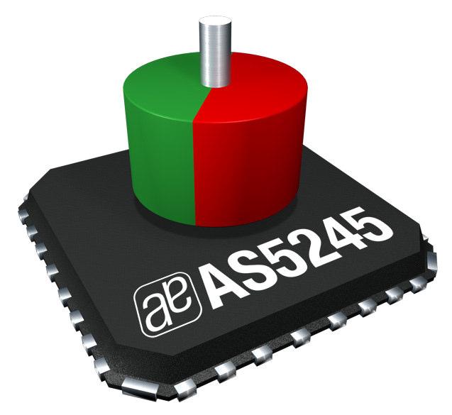 AS5040 8-bit Programmable Magnetic Rotary Encoder AS5245 Programmable Magnetic Rotary Encoder AS5245-AB-v1.