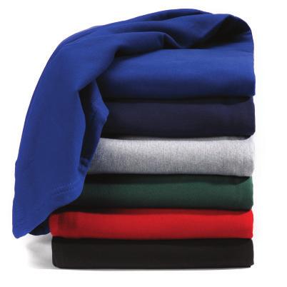 Jersey Fleece 80% cotton/20% polyester jersey sweatshirt f leece throw blanket. 12 -$22.08 (R) 24 -$21.42 (R) 48 -$14.
