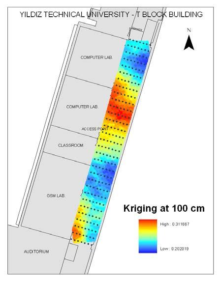The shape of the land surface is shown in Figure 3 and five different height levels of the easureents at the entrance floor are shown in Figure 5 respectively.