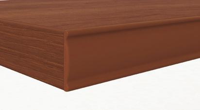 Solid wood angled legs EDGEBANDING Translucent materials or