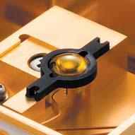 The lens integrated package allows to use under good usability without beam alignment of invisible mid-infrared laser.
