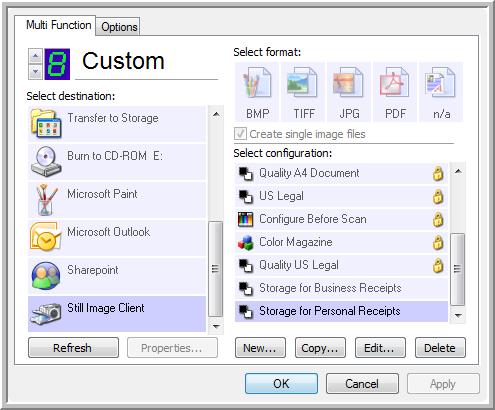 UNIQUE SCANNING FEATURES AND DESTINATIONS 63 SCANNING WITH EVENT FORWARDING You can use Event Forwarding to specify the application to use for scanning at the start of the process.