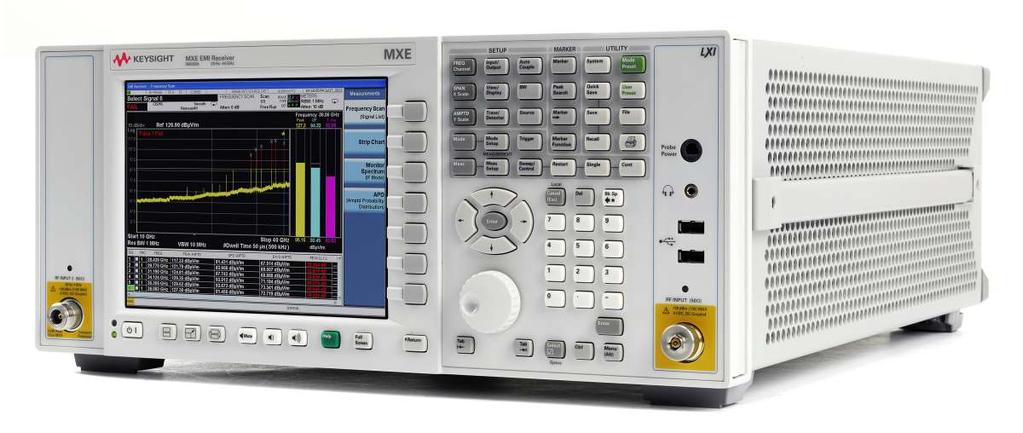 3 Keysight MXE EMI Receiver N9038A - Brochure Keep the Test Queue Flowing In EMC testing, success depends on tools that can help you do more in less time today and tomorrow.