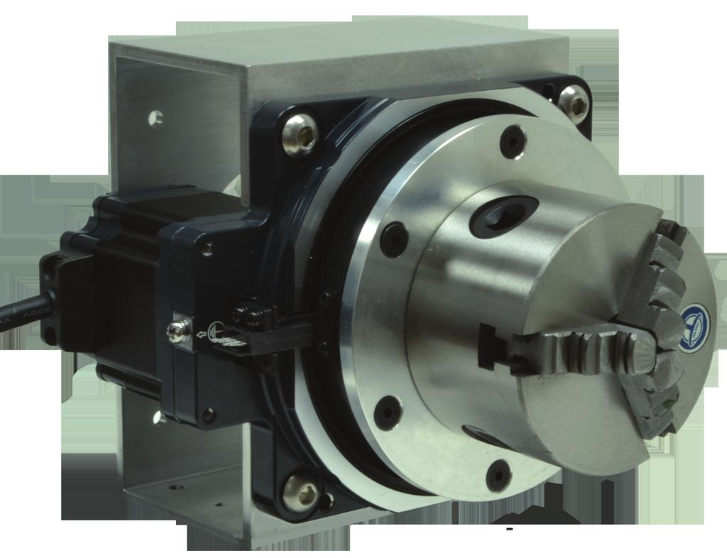 Laser System Accessories Rotary Chuck Indexing devices for circumferential marking applications such as rings, bearings, or valve fittings. Available in light-duty, heavy-duty, or pneumatic options.