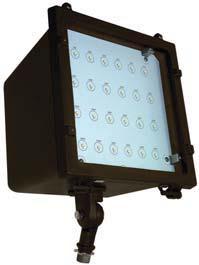 SIGMA ARK 75W LED FLOOD LIGHT DESCRIPTION The Sigma Ark LED Flood Light is a large flood that comes with a die cast aluminum housing and hinged front frame.