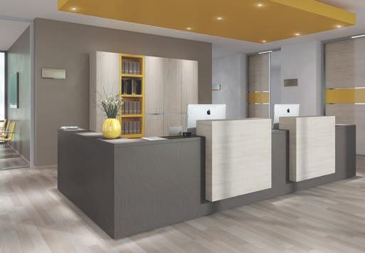 Worktop trends 13 Wellbeing in any situation A material can give a room a special