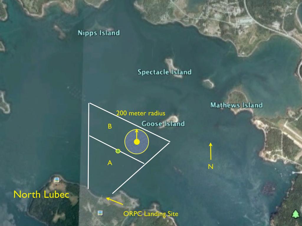 Figure 1. Vessel-based surveys were conducted at the proposed deployment area.