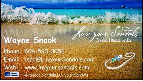 A "JEWELLERY FOR YOUR FEET" At "Luv your Sandals", we offer the Grandco designs that are elegant enough for cruises, simple enough for the beach, dressy enough for a night on the town and will
