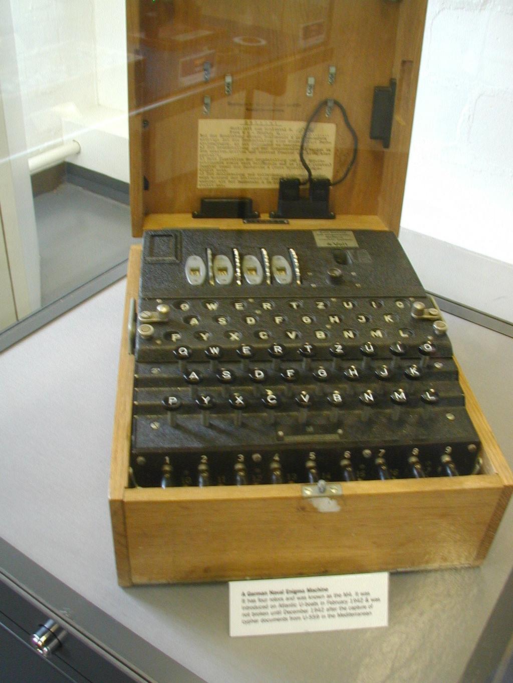 keyboard for input and lighted letters for the output. Some of the later devices used punched card and paper tape for input and/or output.