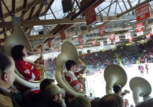 You can t get a true appreciation of how loud the Lynah Faithful are until you try to talk to your players on the bench.