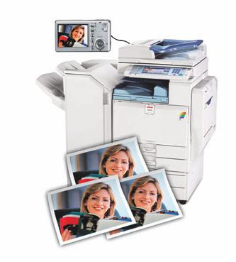 The performance and versatility you re looking for Print, copy, scan, fax, e-mail, and more Printing high-quality black & white or full-color documents is just the beginning of all you can do with