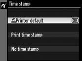 Apăsaţi 1 sau 3 pentru a alege stilul de imprimare de la Printer default (Imprimantă implicită) (implicit pentru imprimanta curentă), Print with border (Imprimare cu