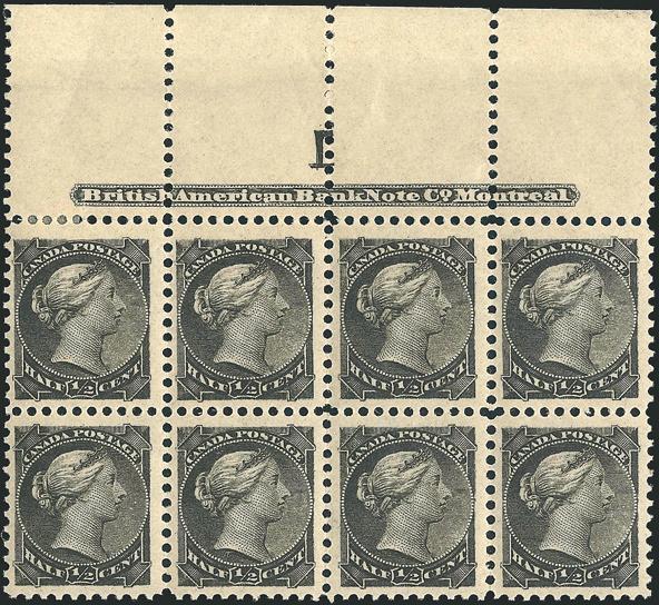 Thus we find ONE CENT or TWO CENT over stamps 2 and 3 as well as 18 and 19, or THREE CENT over the first four and last four stamps in plain Egyptian capitals.