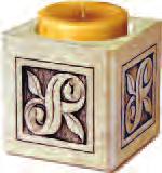 Keepsakes 30-R-2003 A large keepsake, that functions as a candle holder.