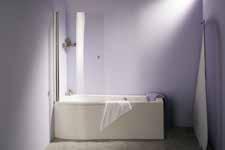 Shower Bath - 1700 x 750mm Overall height
