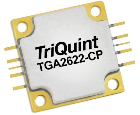 9 1 GHz W GaN Power Amplifier Applications Weather and Marine Radar Product Features Frequency Range: 9 1 GHz PSAT:.5 dbm @ PIN = 18 dbm PAE: >% @ PIN = 18 dbm Power Gain: 27.