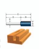 LL TOLL R TO ORR 1 (800) 288-7483 253 OSH Straight/Mortising Router its Solid arbide ouble-lute Straight its Micrograin bits provide exceptional smoothness of cut and balanced cutting with minimal