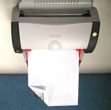 3.1.2 Placing Your Document in the ADF Paper Tray Fanning Your Document Standard paper size should feed easily through the scanner.
