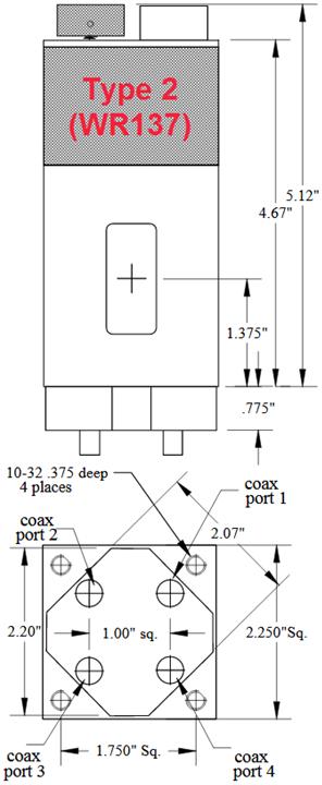 4 GHz Return loss WG -32(typ) -30(typ) -28(typ) -28(typ) db Isolation WG 70(typ) 70(typ) 70(typ) 70(typ) db Insertion loss WG 0.05 0.