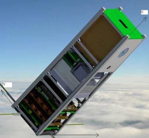 The CubeSat SIMBA is a 3