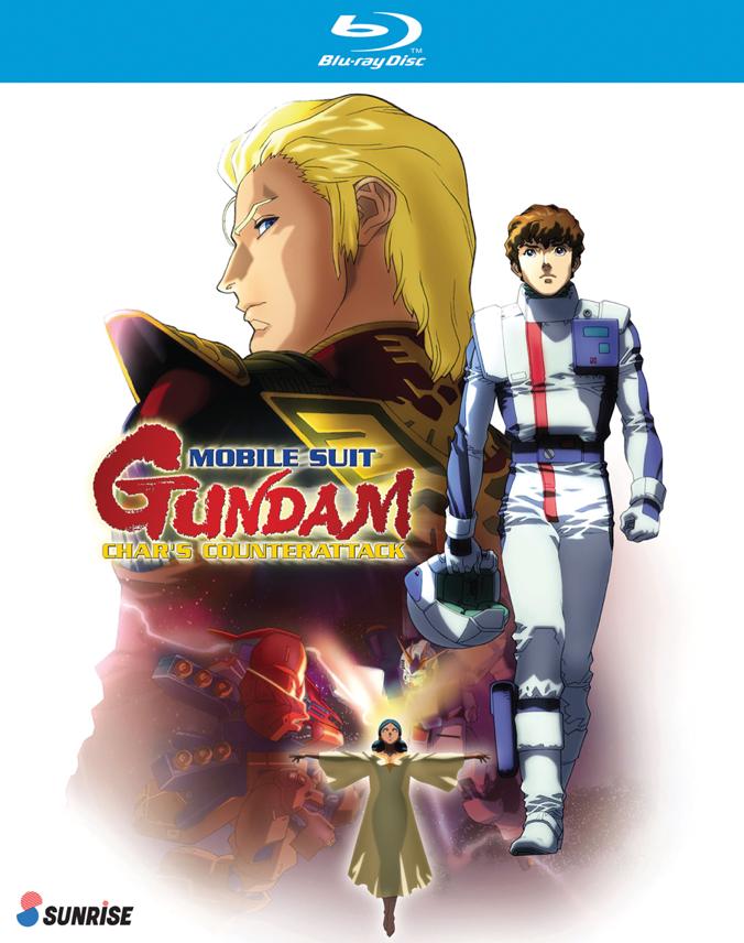 MOBILE SUIT GUNDAM CHAR S COUNTERATTACK BLU-RAY Directed and written by original Gundam creator Yoshiyuki Tomino Original dub by The Ocean Group (Black Lagoon, Ghost in the Shell: Stand Alone