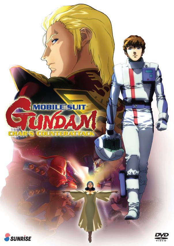 MOBILE SUIT GUNDAM CHAR S COUNTERATTACK Directed and written by original Gundam creator Yoshiyuki Tomino Original dub by The Ocean Group (Black Lagoon, Ghost in the Shell: Stand Alone Complex: The