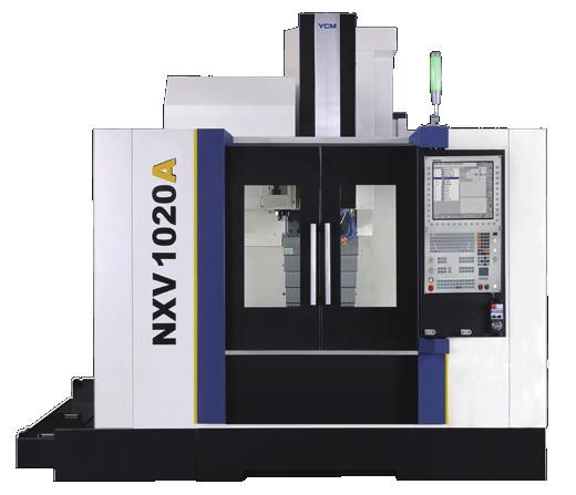 NXV 1020A High Performance Vertical Machining Center Automotive / Motorcycle / Aerospace / Electronics Display Feature Process configuration