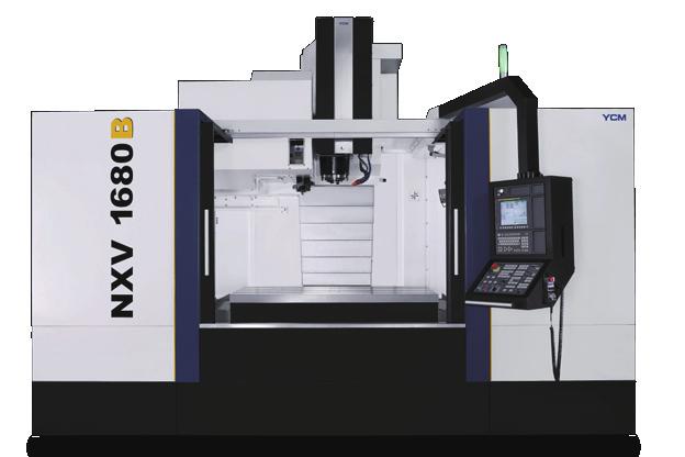 NXV 1680B High Performance Vertical Machining Center Automotive / Motorcycle / Aerospace / Electronics Display Feature Ø125 mm face mill max.