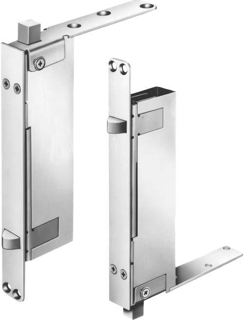 842 & 942 Non-Handed Automatic Flush Bolts No. 842 for Metal Doors Fire-Rated 3 Hours No. 840 (Single bolt) No. 942 for Wood Doors Fire-Rated 12 Hours No. 940 (Single bolt) No.