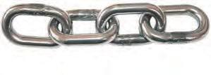 0mm x 32mm No.881 - Stainless Steel Short Link Side Welded Chain (DIN 766) - Grade A4/316 No.