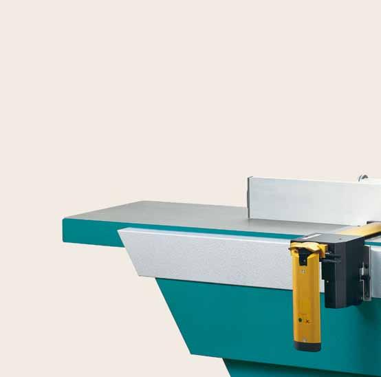 The T54: A Jointer that fits your workshop. Perfect results in no time at all Perfect end results can only be obtained with perfectly jointed material.