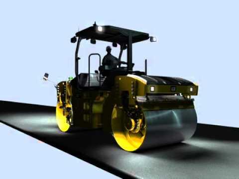 Asphalt Roller Innovations - Today Intelligent Compaction Pass count mapping