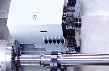 Driven Tooling Slide System with Boring Quill
